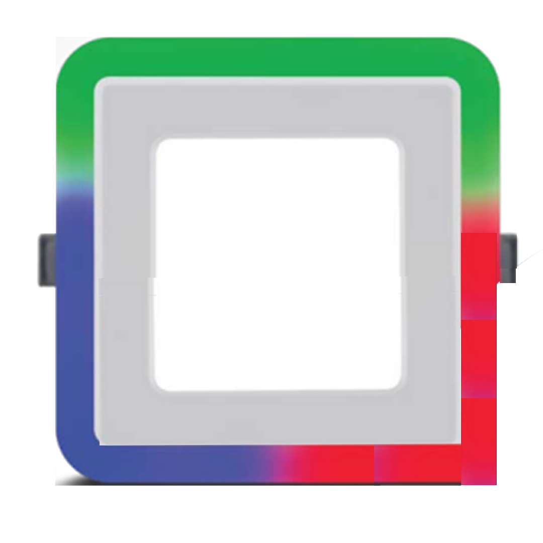 Multicolour Panel Led MATIZ Colour LED Panel Square 6W | Multicolour Ceiling Light